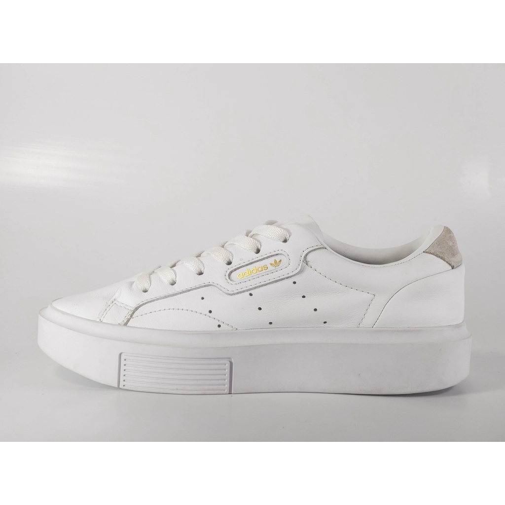 (SIZE 39) Giày thể thao chính hãng 2hand ADIDAS SLEEK SUPER 'FOOTWEAR WHITE'