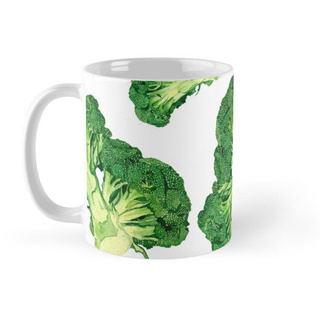 Cốc sứ in hình - Broccoli Pattern - MS 1450