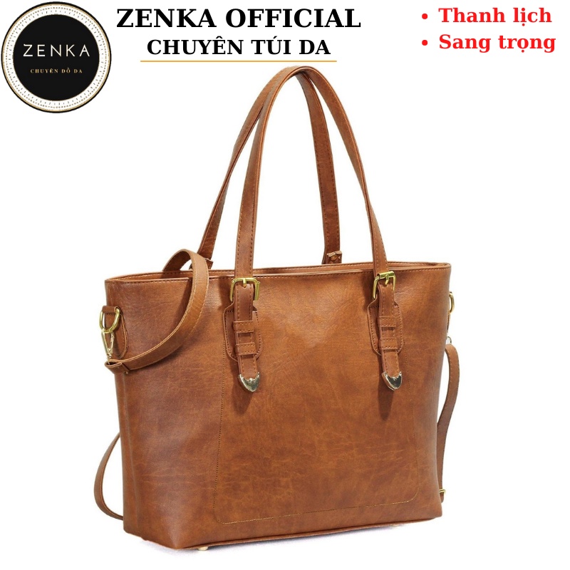 Túi xách nữ công sở đựng latop Zenka rất thanh lịch sang trọng