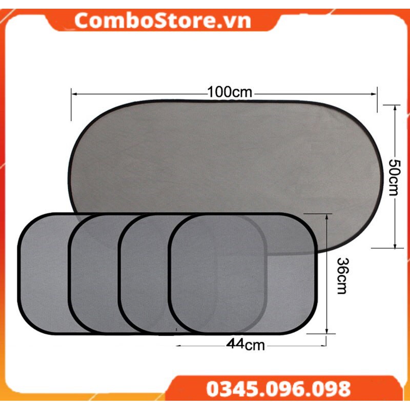 Bộ che chắn nắng ô tô xe hơi 5 tấm chống nóng