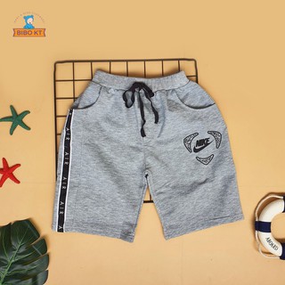 Quần thun cotton lửng bé trai thể thao size 9-14 từ 25 -35kg