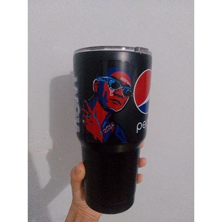 Ly giữ nhiệt Pepsi RapViệt 900ml (kèm ống hút)