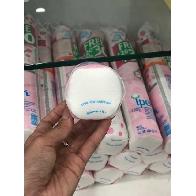 Bông Tẩy Trang Ipek Klasik Cotton Pads Thổ Nhĩ Kì Mềm Mịn - 150 Miếng