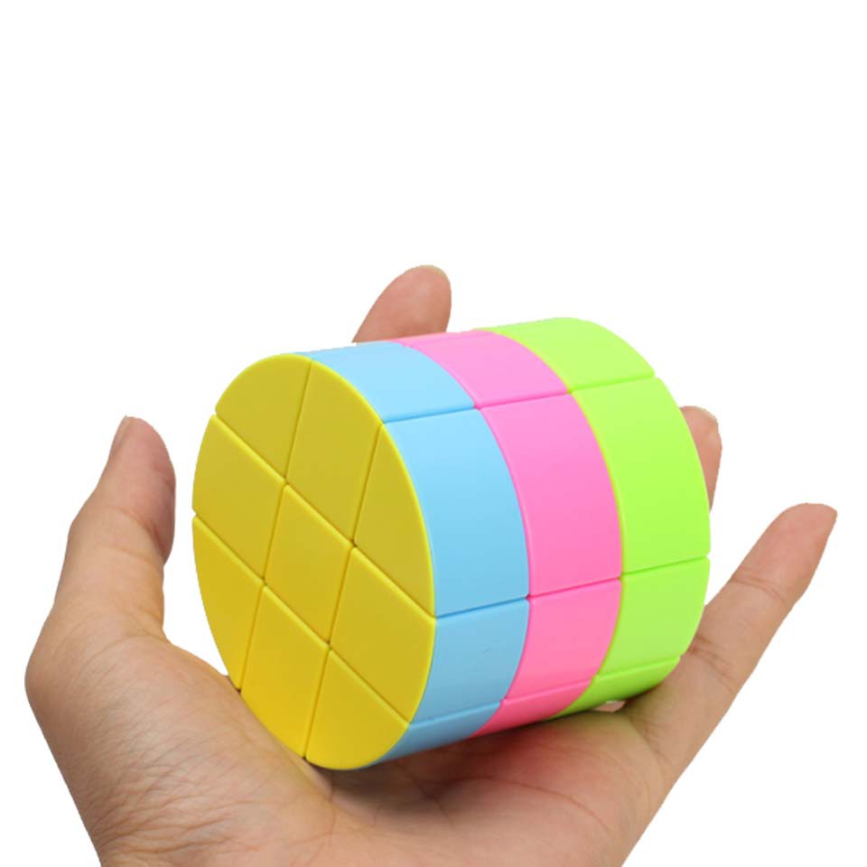 Rubik Biến Thể Cylinder Stickerless Z-Cube Cloud 3-layer