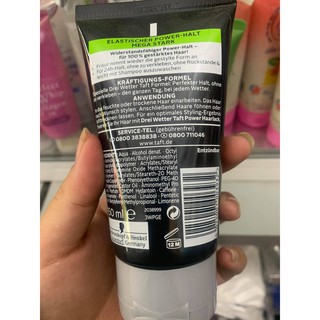 GEL VUỐT TÓC TAFT POWER MEGA STARK 150 ML