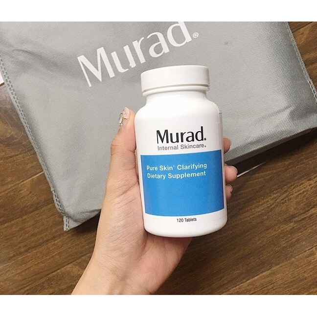 Viên Uống Giảm Mụn, Giảm Dầu Murad Pure Skin Clarifying murad | Thế Giới Skin Care