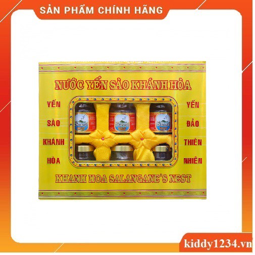 Yến Sào Sanest Khánh Hoà Có Đường 6 Hũ x 70ml