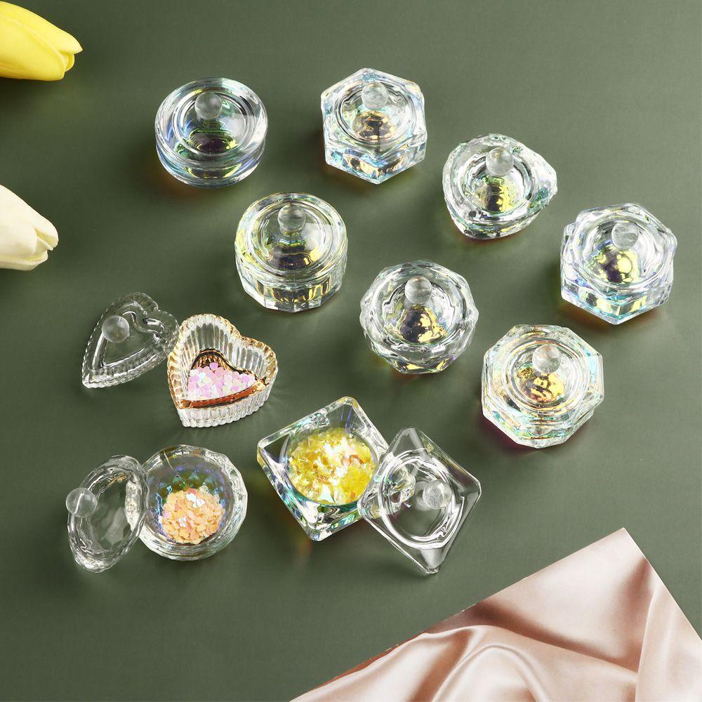 EUCA Cốc Đựng Nước Rửa Móng Nghệ Thuật Tiện Dụng|Bộ Dụng Cụ Làm Móng Chuyên Nghiệp