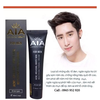 Kem mụn AIA dành cho nam giới 40ml - kem mụn aia for men 40ml