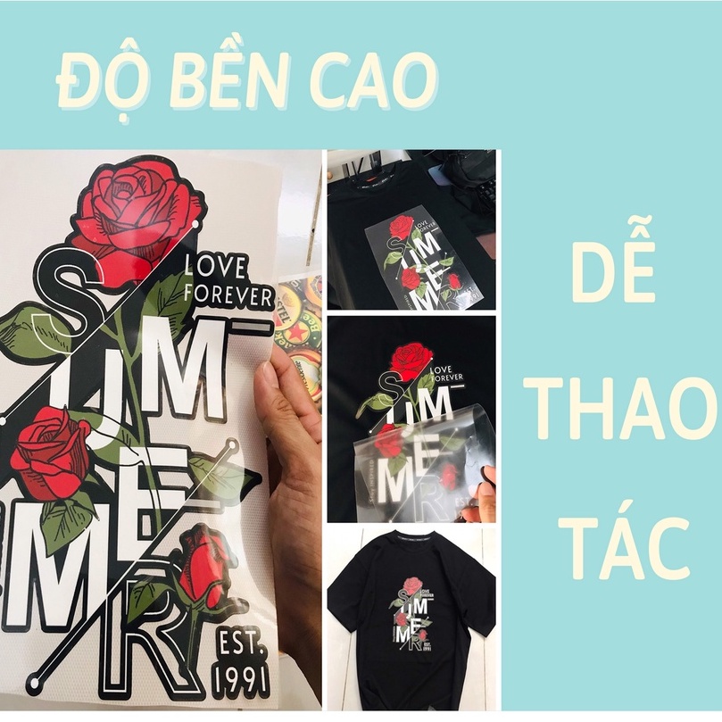 Hình Ủi Nhiệt, Decal Nhiệt KTS - Phong Cách Biker 3 - Harley 2 - Poseidon.est2019