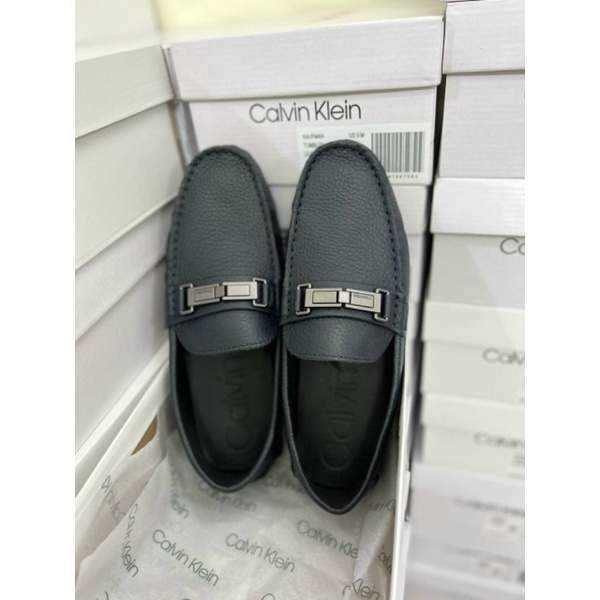 Giầy Sục Nam Calvin Klein Da Thật