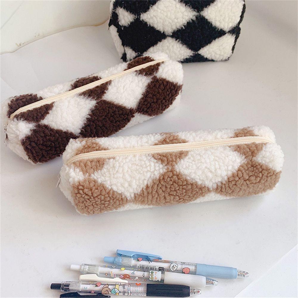 PEWANY Túi Đựng Bút Bằng Flannel Cỡ Lớn Đa Năng Tiện Dụng