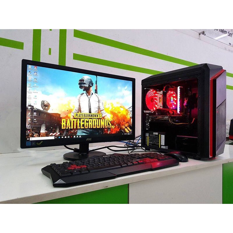 BỘ MÁY TÍNH CHƠI GAME LED 8 PUBG MOBILE,LoL,GTA V, Battlefield 1, Battlefield 4- BẢO HÀNH 12 THÁNG !