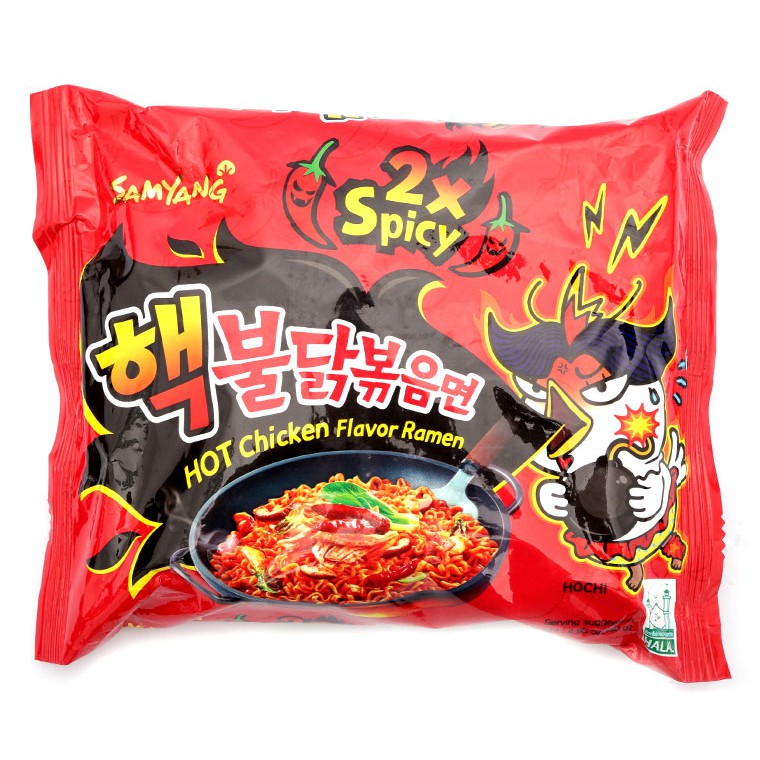 Mì khô gà siêu cay Samyang 2x Mỳ cay Hàn Quốc Samyang M07