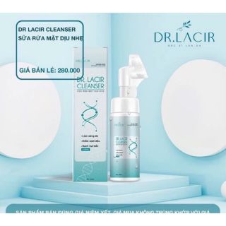 Sữa rửa mặt dịu nhẹ dr lacir