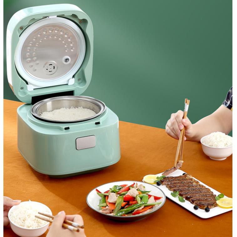 Nồi Cơm Điện Mini Đa Năng - Hàng Nội Địa Cao Cấp (Nấu Cháo, Chưng, Luộc) Phù Hợp Từ 2-5 người | BigBuy360 - bigbuy360.vn