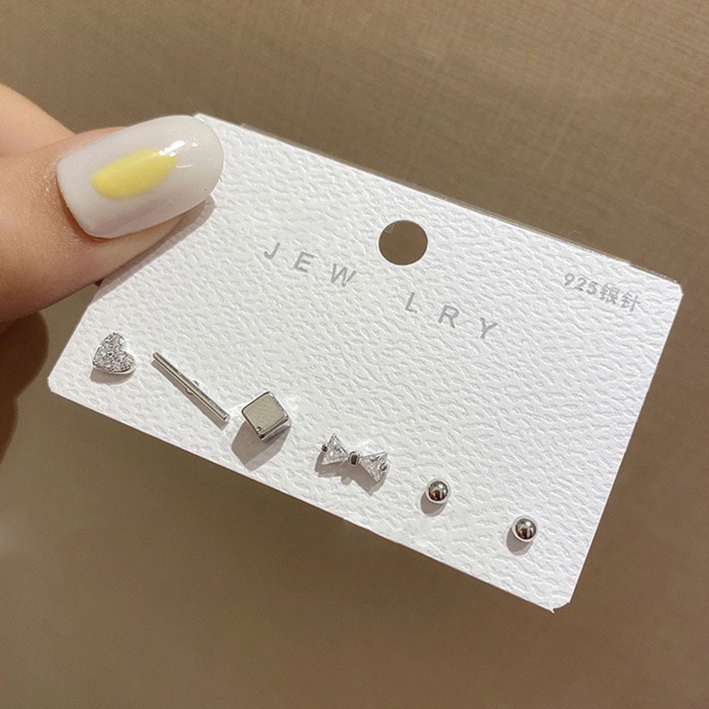 Set 6 Khuyên Tai Nữ Thời Trang Hàn