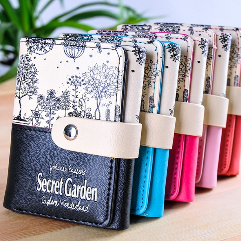 Bóp Nữ Cầm Tay Secret Garden For Girls Dovu TRF6 New