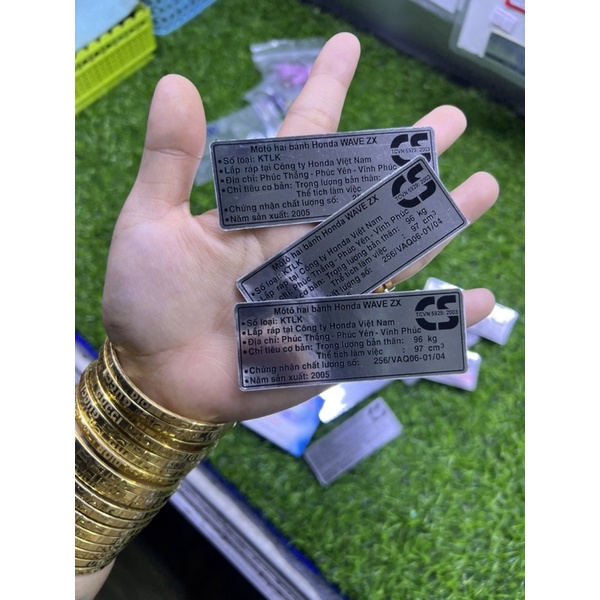 Tem thông số gấp wave Zx