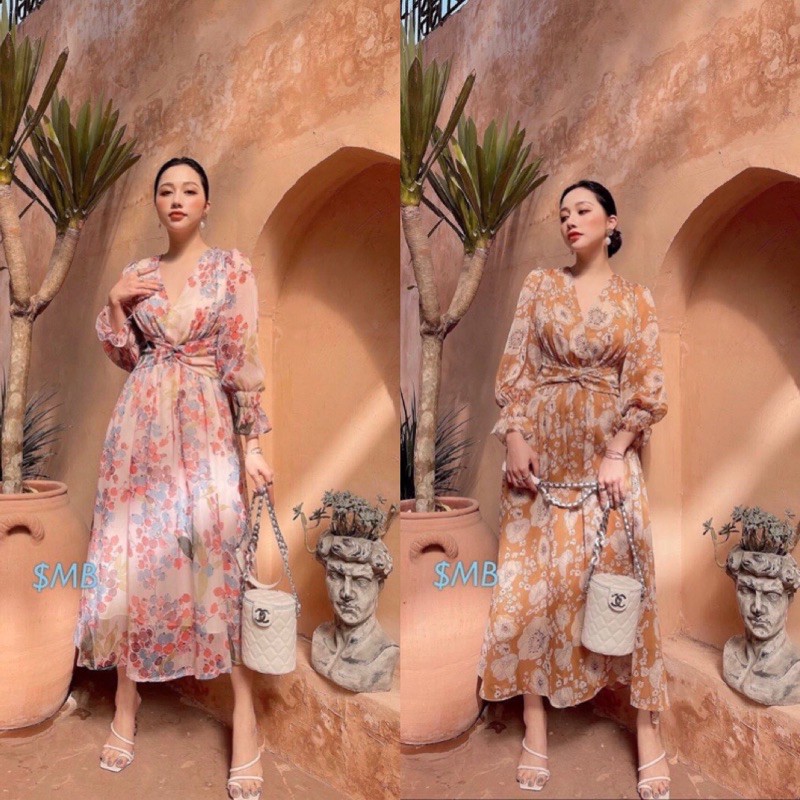❤️ ĐẦM MAXI HOA CHÉO BỤNG | BigBuy360 - bigbuy360.vn