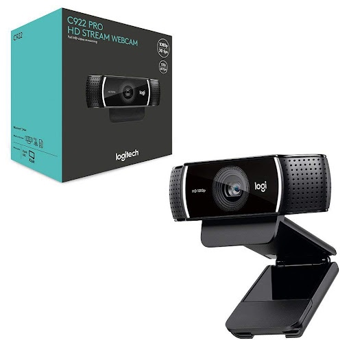 [Mã 55ELSALE1 giảm 7% đơn 300K] Webcam Logitech C922 Pro Full HD