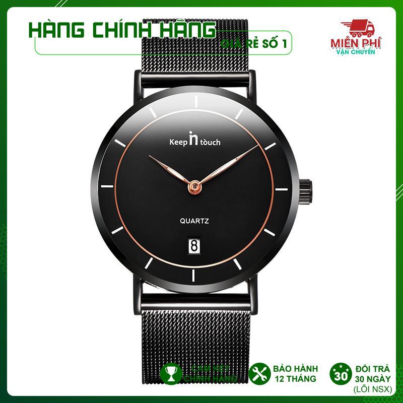 ĐỒNG HỒ NAM CHỐNG NƯỚC KEEP IN TOUCH 8015 | Thiết Kế Độc Đáo - Thanh Lịch | DH0054 TOP123SHOP
