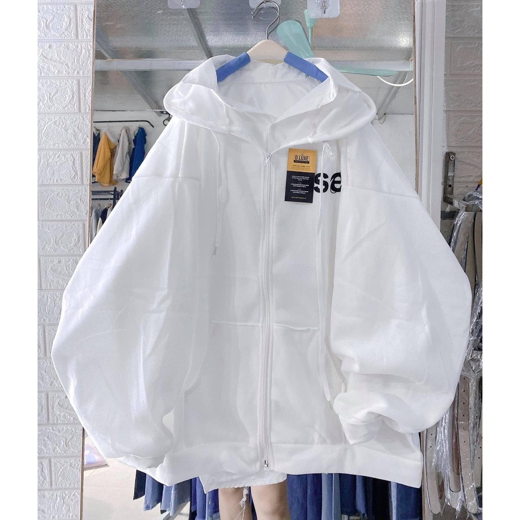 Áo Khoác Nỉ Nữ VIETCEN áo hoodie form rộng Ulzzang Hàn Quốc SEE