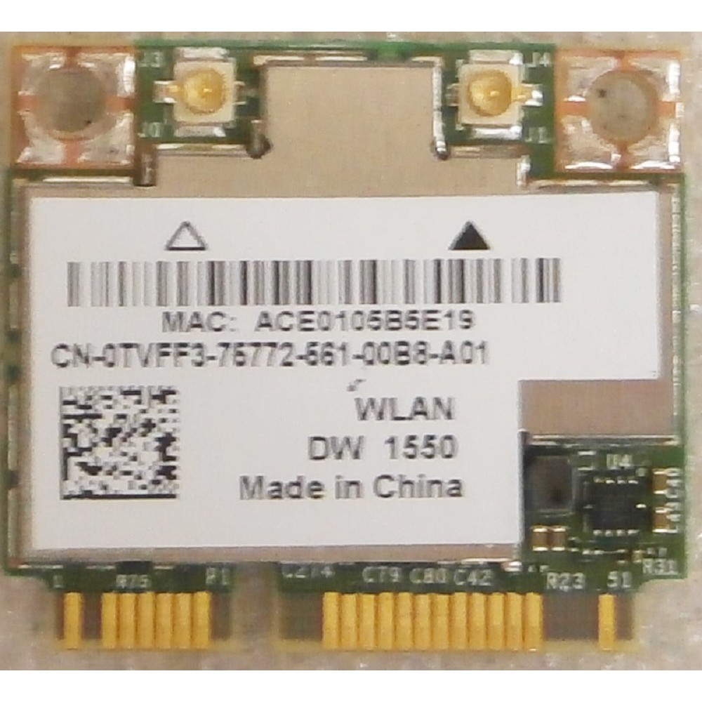 Card wifi hỗ trợ Hackintosh DW1550 mã BCM94352HMB | BigBuy360 - bigbuy360.vn