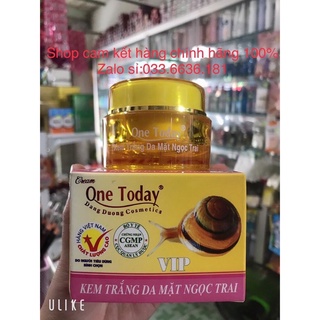 Kem trắng da mặt ngoc trai ốc sên one today hủ vip