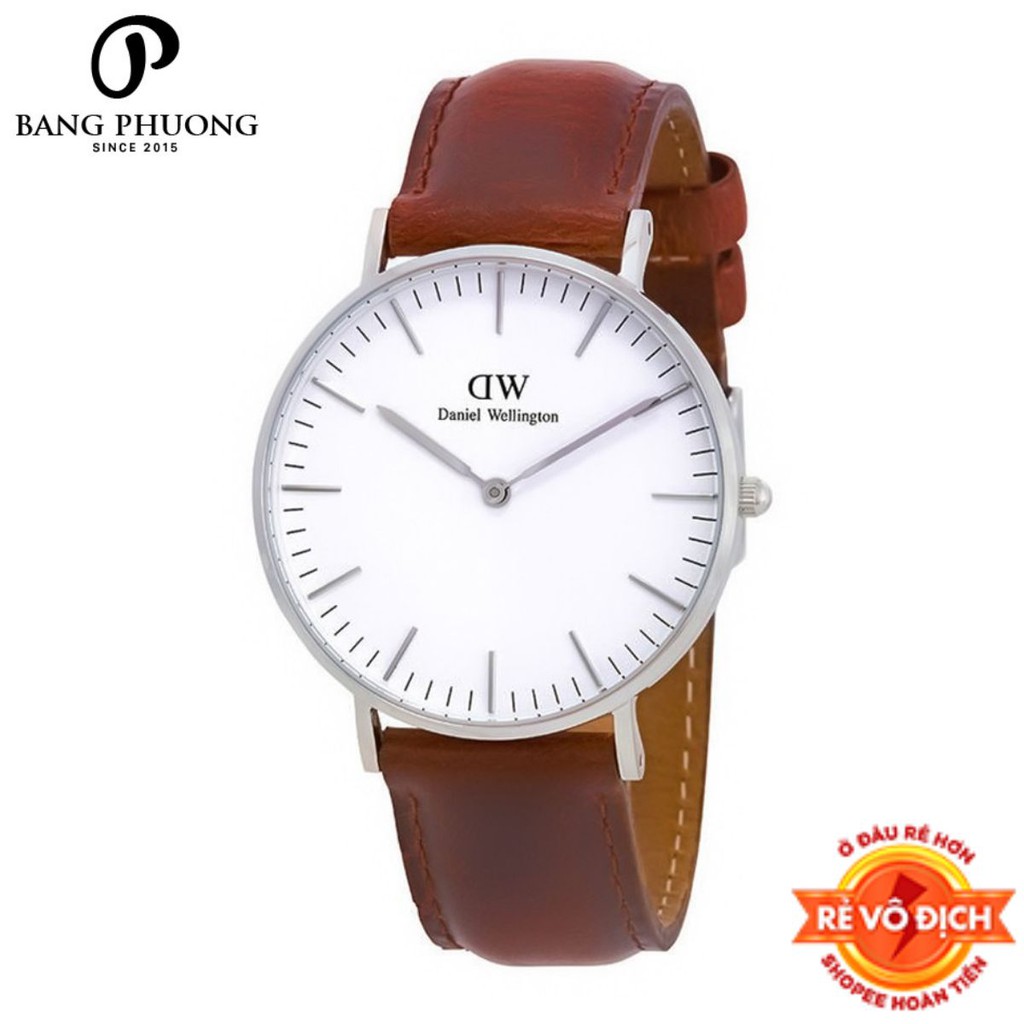 Đồng hồ nam nữ Daniel Wellington Classic St Mawes (36-40mm) - DW Chính Hãng
