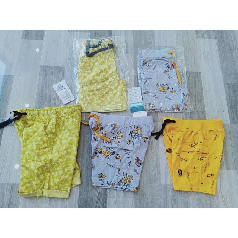 Quần đùi short bé trai GeeJay xuất nga auth tuồng  size 1-8t