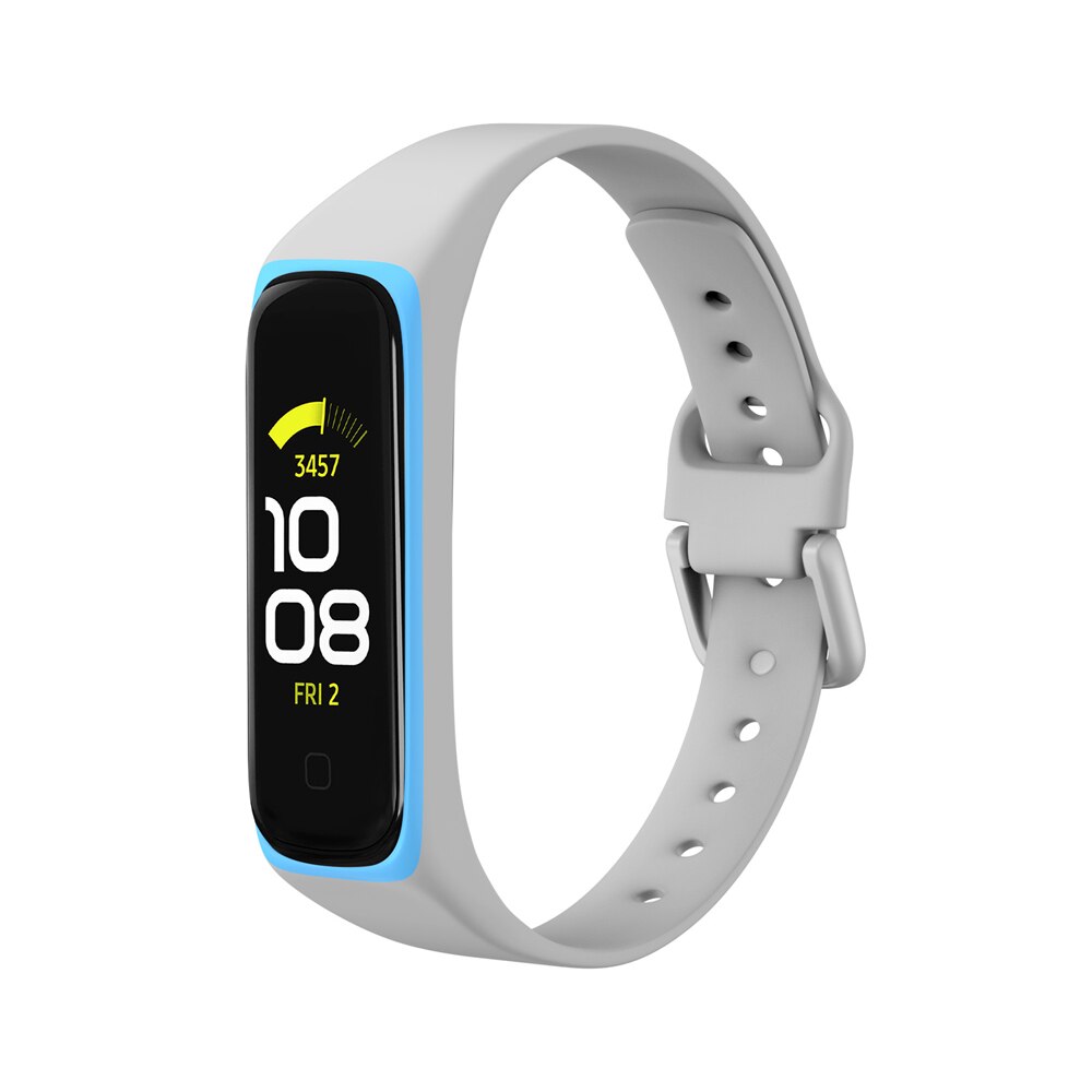 Dây đeo thay thế chất liệu silicon màu trơn cho Samsung Galaxy fit 2 Galaxy fit2 SM-R220