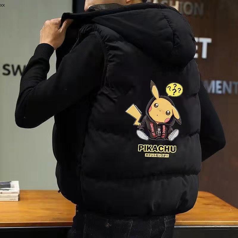 Áo khoác phao cotton dày dặn dáng rộng giữ ấm mùa thu đông phong cách Hàn Quốc thời trang cho nam