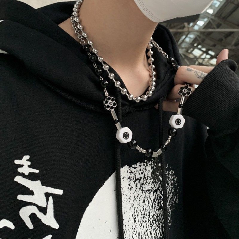 Dây Chuyền Hợp Kim Mặt Hình Hoa Hướng Dương Phong Cách Hip Hop