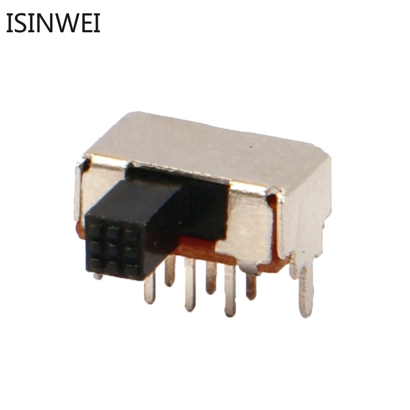 Bộ 20 công tắc trượt ngang SK-22D02 2P2T chuyên dụng