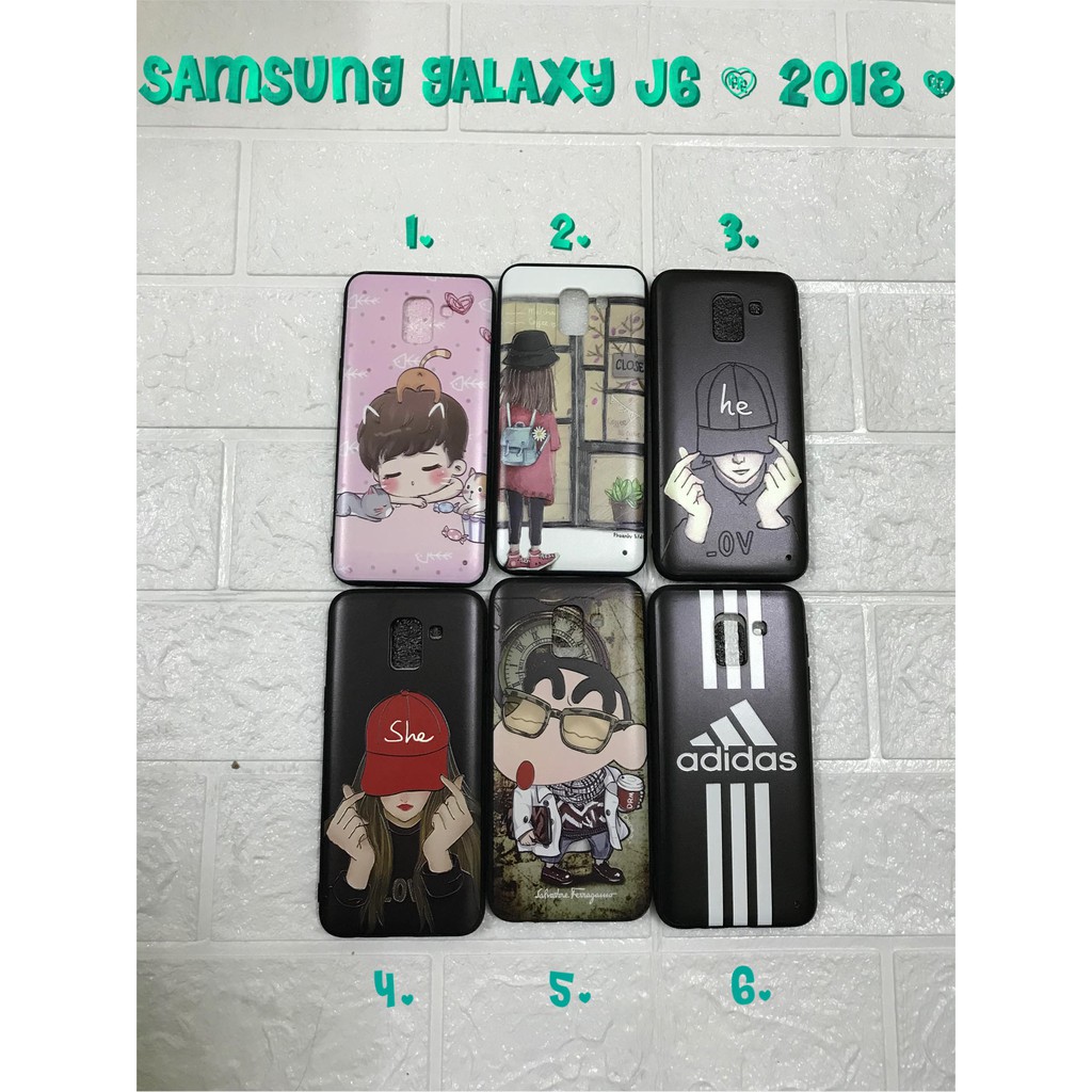 GALAXY J6 2018_ ỐP LƯNG THỜI TRANG IN HÌNH SIÊU ĐẸP