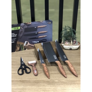 Bộ dao nhà bếp 5 món lebenlang lbk2395 đức