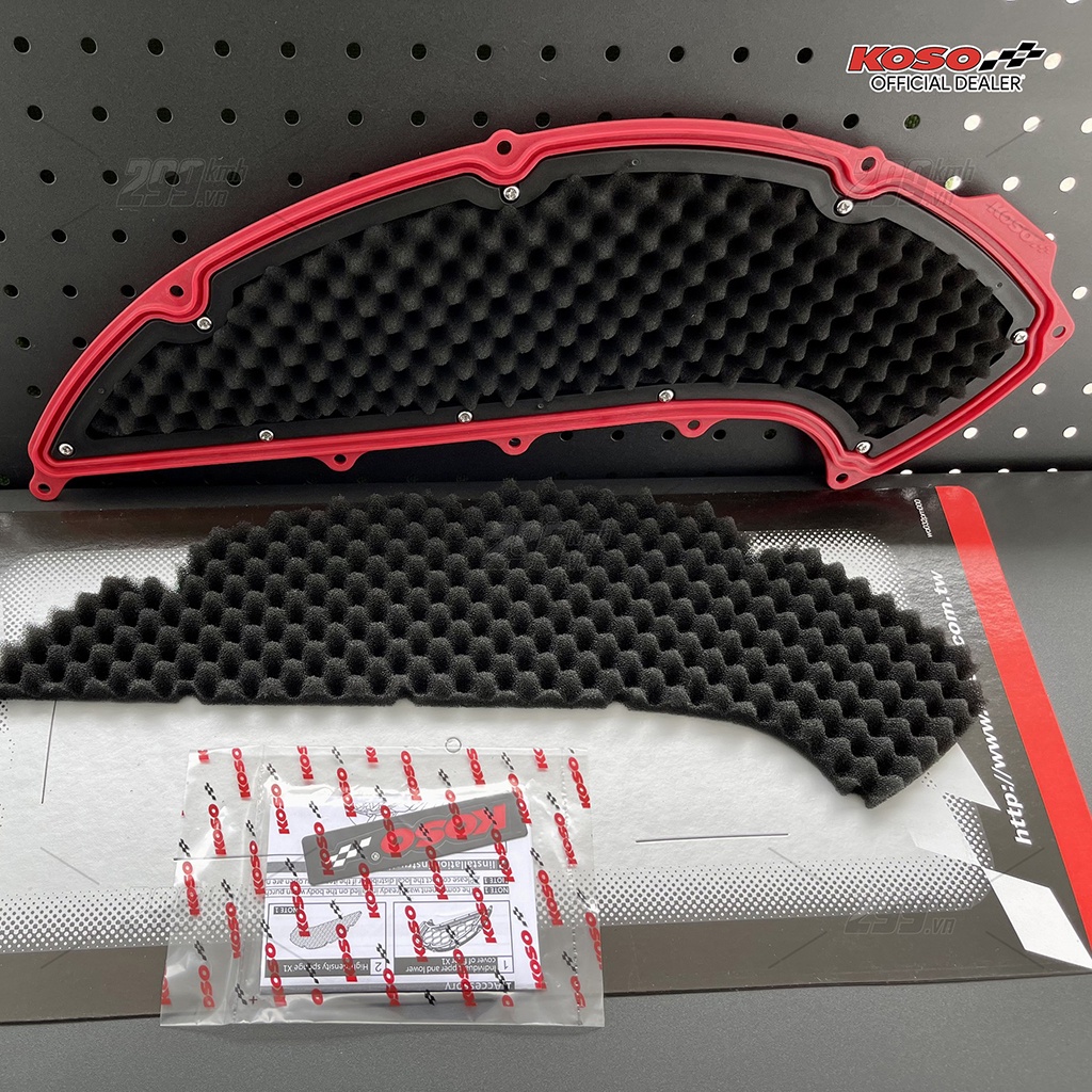Lọc gió hiệu năng cao Koso cho xe Yamaha NVX V2 2021