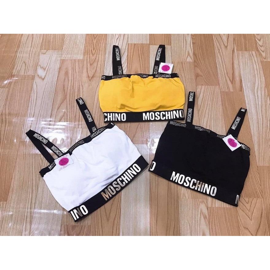 Áo croptop hai dây phối đường viền In Chữ dễ thương TTKX0150A