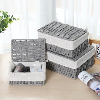 Giỏ Mây Đựng Đồ Để Bàn Đa Năng Tiện Dụng
