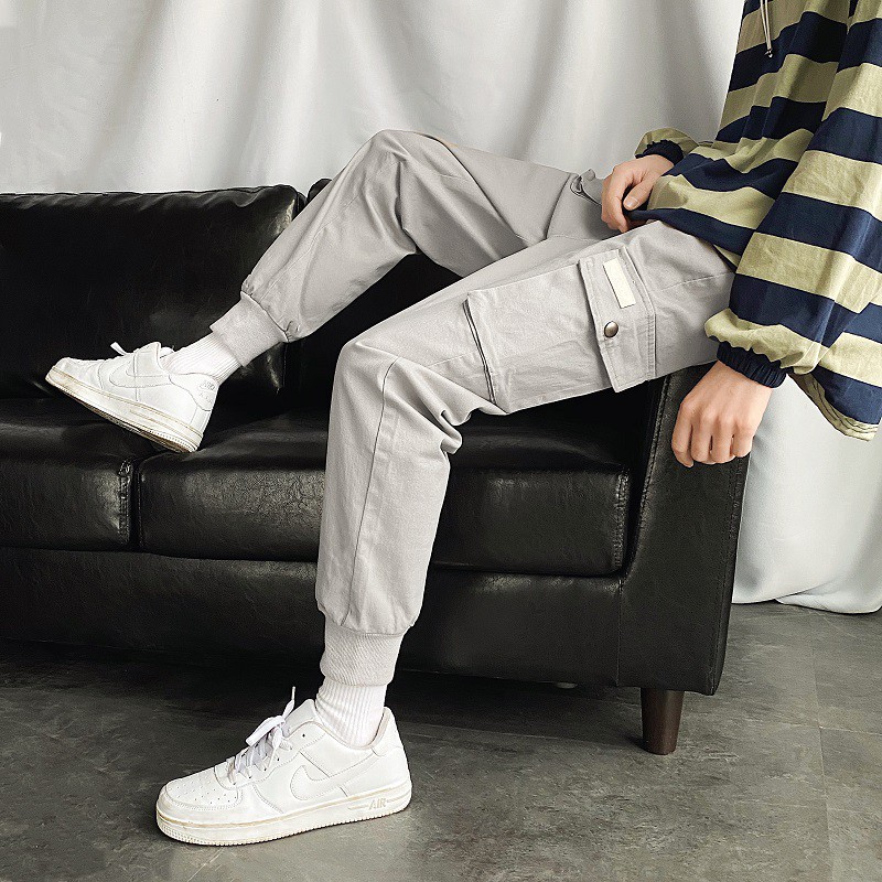 Quần Jogger Túi Hộp Jianyichao Hàn Quốc Thời Trang Cá Tính Cho Nam Size S-3XL | BigBuy360 - bigbuy360.vn