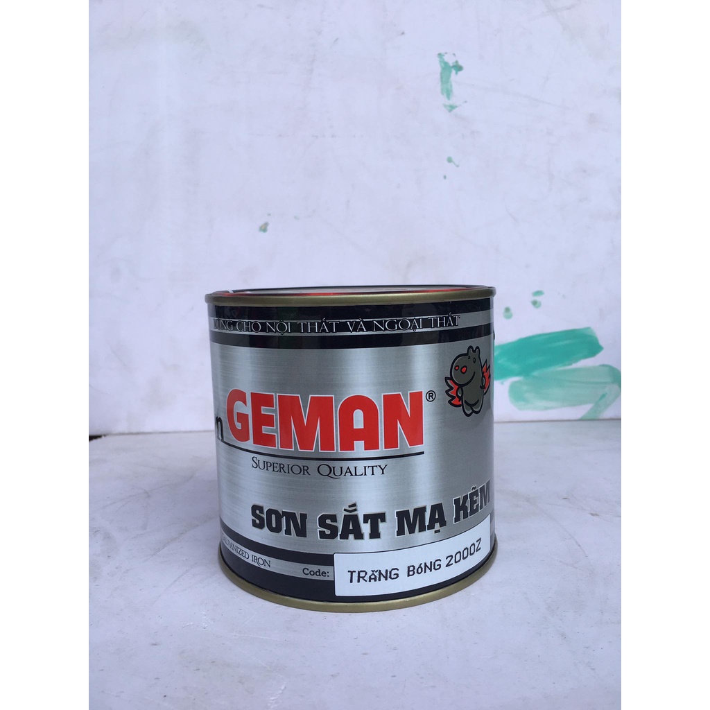 Sơn trực tiếp cho Kim Loại - Sắt Mạ Kẽm - GEMAN -  Bề mặt bóng VÀ MỜ