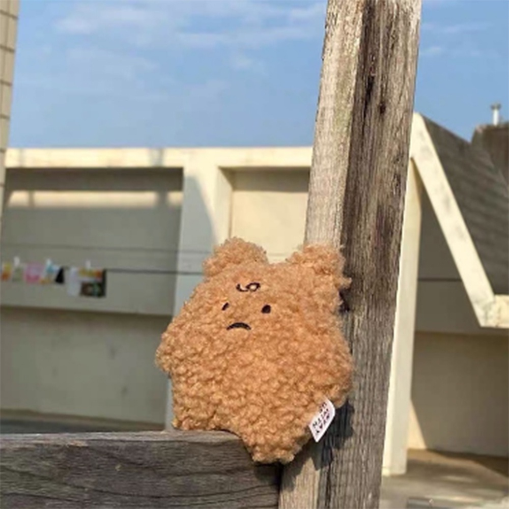 Móc khóa gấu nhồi bông dễ thương