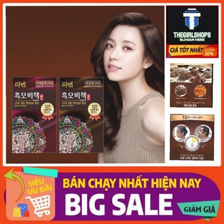 Thuốc nhuộm tóc LG phủ bạc thảo dược bán chạy nhất Hàn Quốc