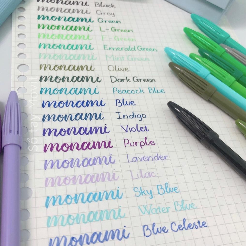 Bút Màu Monami Plus Pen 3000
