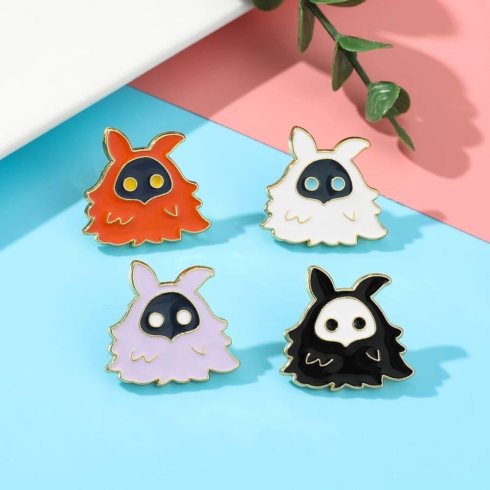 AUGUSTINA Cute Genshin Impact Brooch Figure Toys Cosplay Badge Enamel Pin Friends Gift Jewelry Cartoon Bags Uniform Acessories Pins Accessories Elf Wizard Enamel Anime Brooch/Multicolor