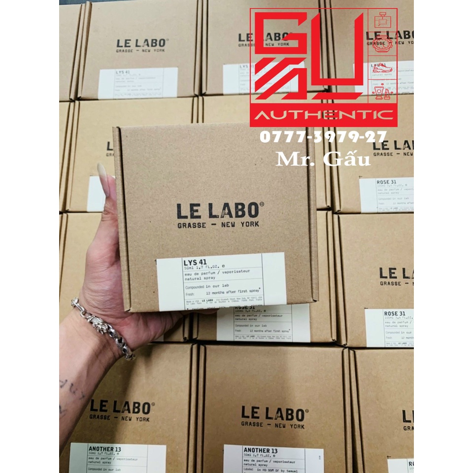 🎁 Tặng mini 4,5ml 🎁 HOÀN TIỀN 100% nếu FAKE - Nước hoa Lys 41 EDP 50ml - Le Labo - FULLSEAL
