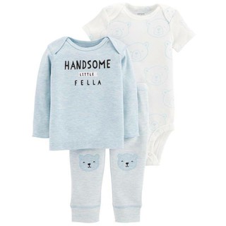 Set 3 món Carter bé trai size 18M