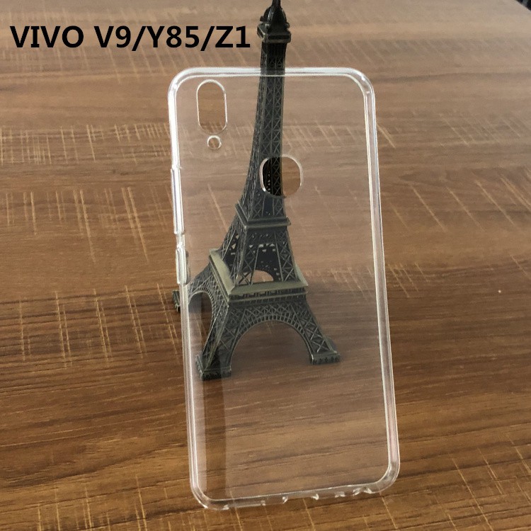 Ốp Vivo V9 / Vivo Y85 dẻo trong suốt (Loại đẹp)