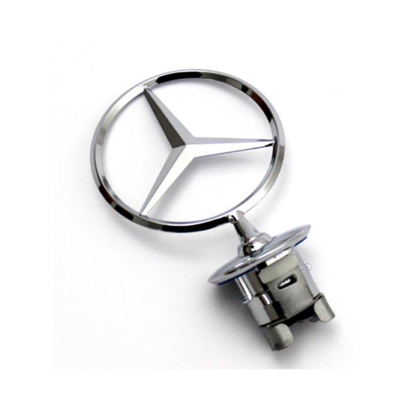 Phụ kiện logo 3D W204 W211 W212 W221 A2218800086 trang trí cho xe hơi Mercedes-Benz